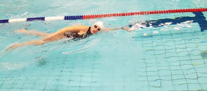Martina Faust schwimmt Europarekord